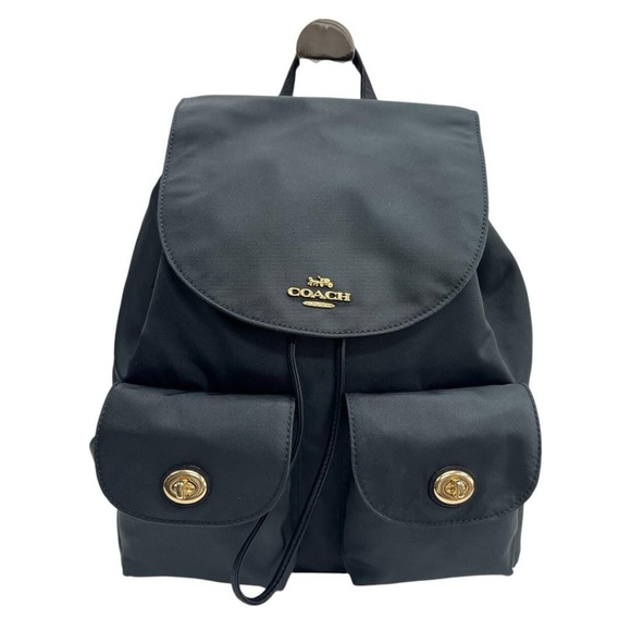 Coach Women’s Gray NylonBackpack